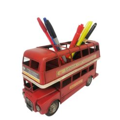 LONDON BUS PEN HOLDER METAL MODEL - RD2009