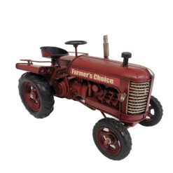DECORATIVE TRACTOR METAL MODEL