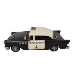 POLICE CAR METAL MODEL - RD2013