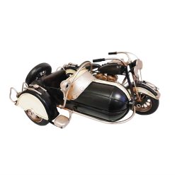 VINTAGE BLACK SIDECAR METAL MODEL - RD2038