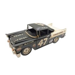 Black Classic Rally Car Metal Model