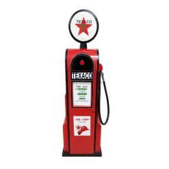 Red Gas Pump Metal Cabinet