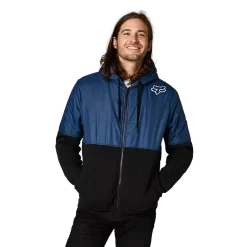 Lindon Sasquatch Zip Hoodie Dark Indigo Blue XL