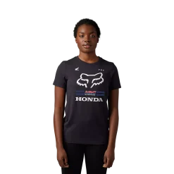 FOX X HONDA SS TEE (BLK) - 30548-001-XL
