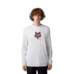 FOX RACING - RYVER PREMIUM LONG SLEEVE TEE (OPT WHT) - 30553-190-M