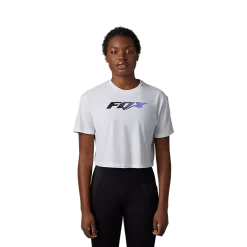 FOX RACING - MORPHIC CROP TEE (WHT) - 30789-008-L