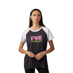 FOX RACING - BARB WIRE RAGLAN TEE (WHT) - 30809-008-XL