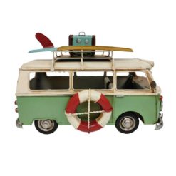 VW GREEN METAL BUS MODEL - RD2021