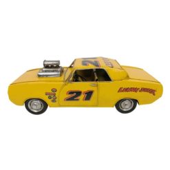 YELLOW HOT ROD METAL MODEL - RD2030