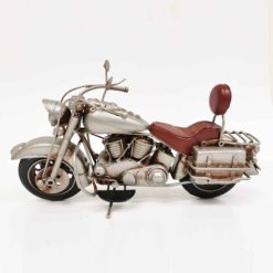 SILVER MOTORCYCLE METAL MODEL - RD2035