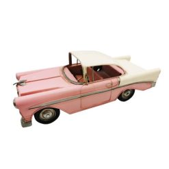 Pink Classic Car Metal Model