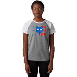FOX RACING - UNITY RAGLAN SS TEE (HTR GRAPH) - 30792-185-XS