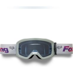 FOX RACING - YOUTH MAIN STATK GOGGLES - SPARK MIRRORED (STEEL GREY) - 30477-172-OS