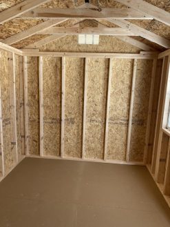 8X12 Side Utility with 6'3"walls - Image 5
