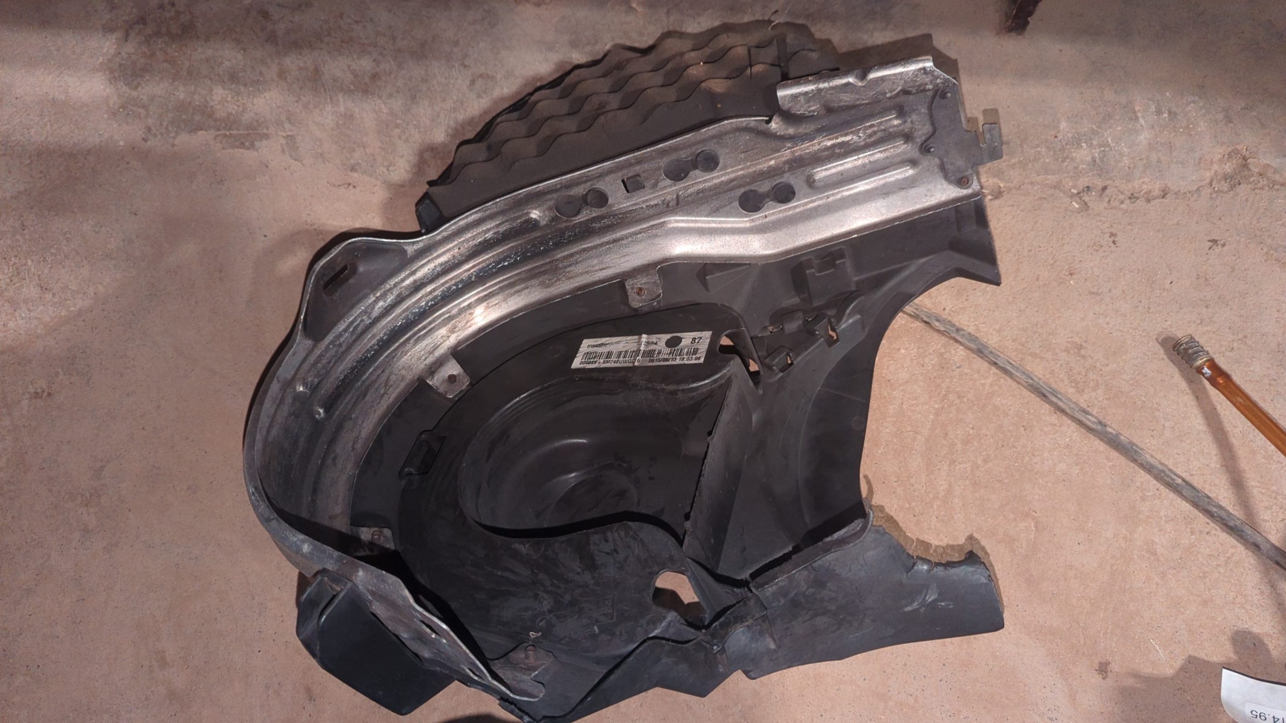 2009 - 2020 Ski Doo RENEGADEFREERIDE, 800R E-TEC Belt Guard With CVT Air Duct - Image 4