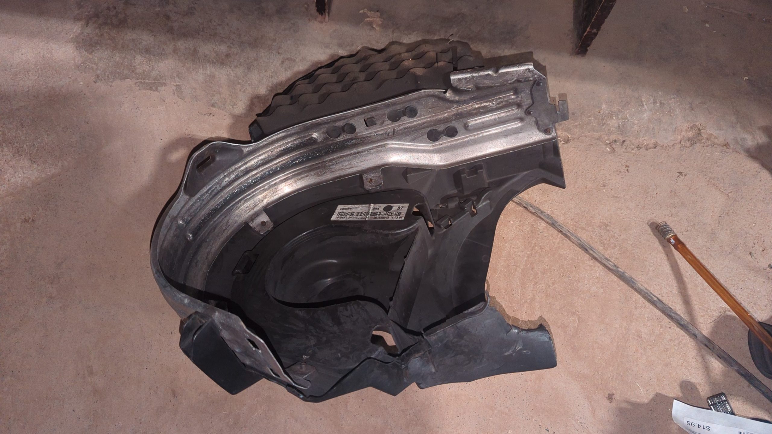2009 - 2020 Ski Doo RENEGADEFREERIDE, 800R E-TEC Belt Guard With CVT Air Duct