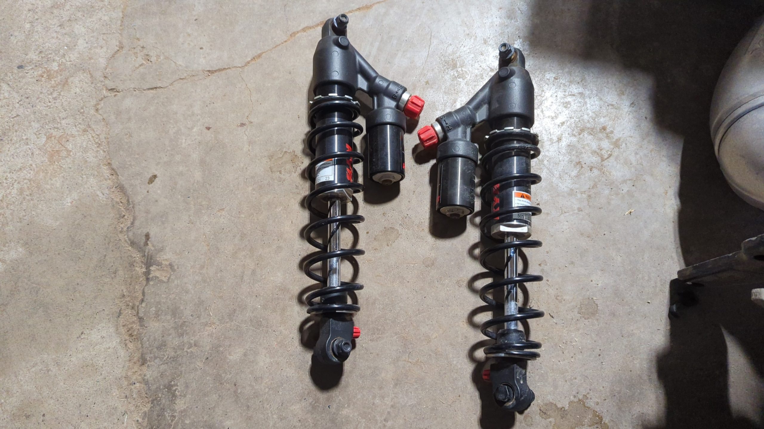 2017 Ski Doo Freeride Shocks (Pair)