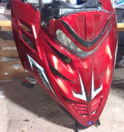 2009 Polaris FS/FST IQ Turbo 750 Hood - Image 3
