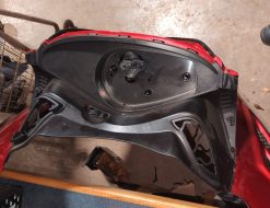 Alternative view of 2009 Polaris FS/FST IQ Turbo 750 Hood