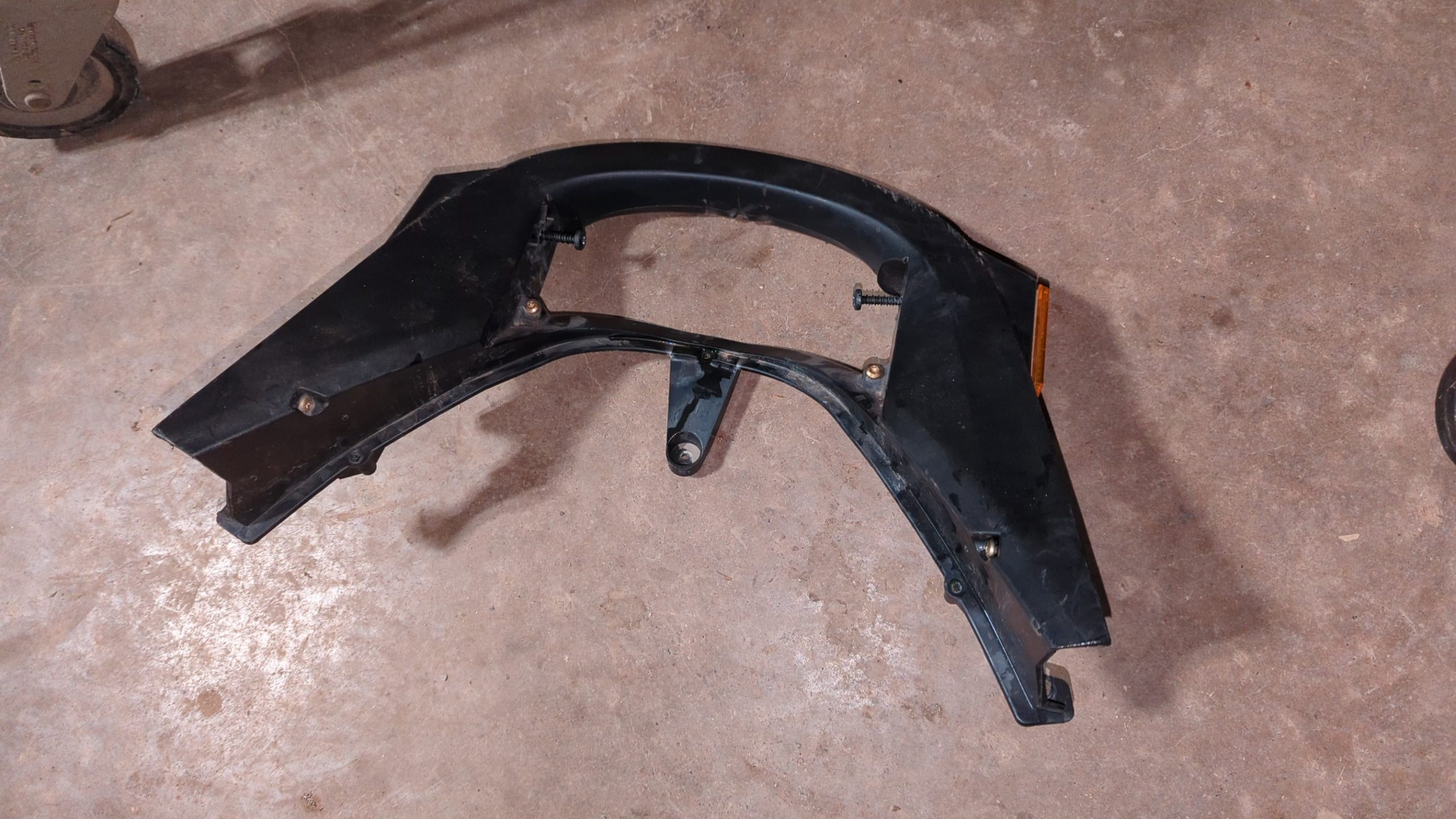 2010 Polaris FST IQ,IQ TURBO DRAGON,TURBO LX BUMPER WITH REFLECTORS ASSEMBLY
