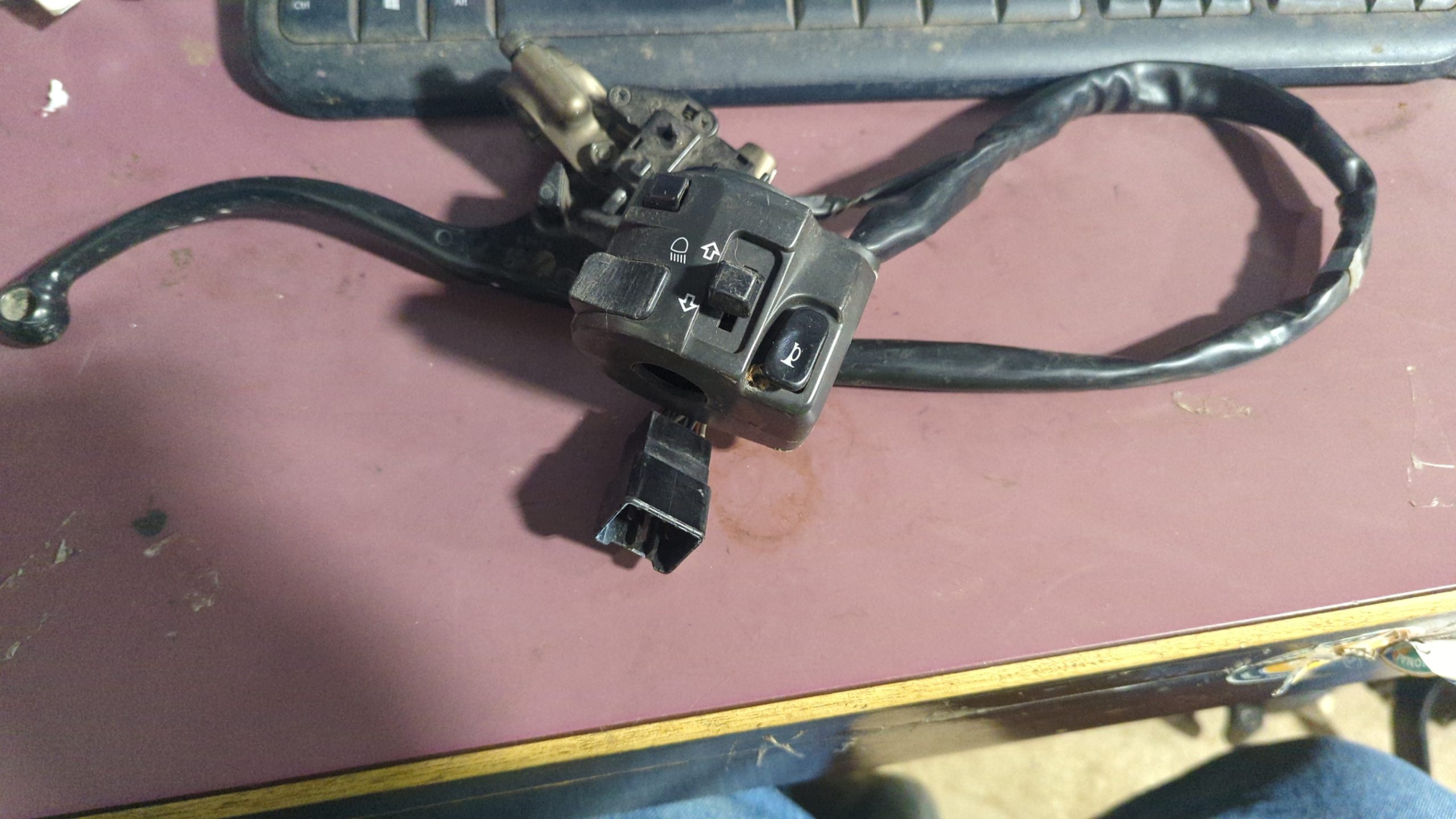 2005 - 2006 Kawasaki Ninja ZX636 HOUSING-ASSY-CONTROL,LEVER-ASSY-GRIP,CLUTCH - Image 5