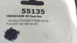 1984 - 1990 Yamaha Phazer PZ 480 Crankcase OIL SEAL SET - Image 2