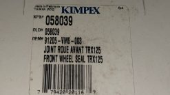 Kimpex HONDA Front DUST SEAL 058039 - Image 2