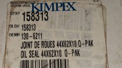 Kimpex Honda  Oil Seal 058054/158313 Honda Part #130-6211/ # 9252-HM5-630 - Image 4
