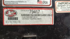2006 - 2013 Kawasaki Vulcan 900 Classic Mustang Seat - Image 4
