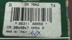 CHICAGO RAWHIDE 7942 OIL SEAL  20X40X7 - Image 5