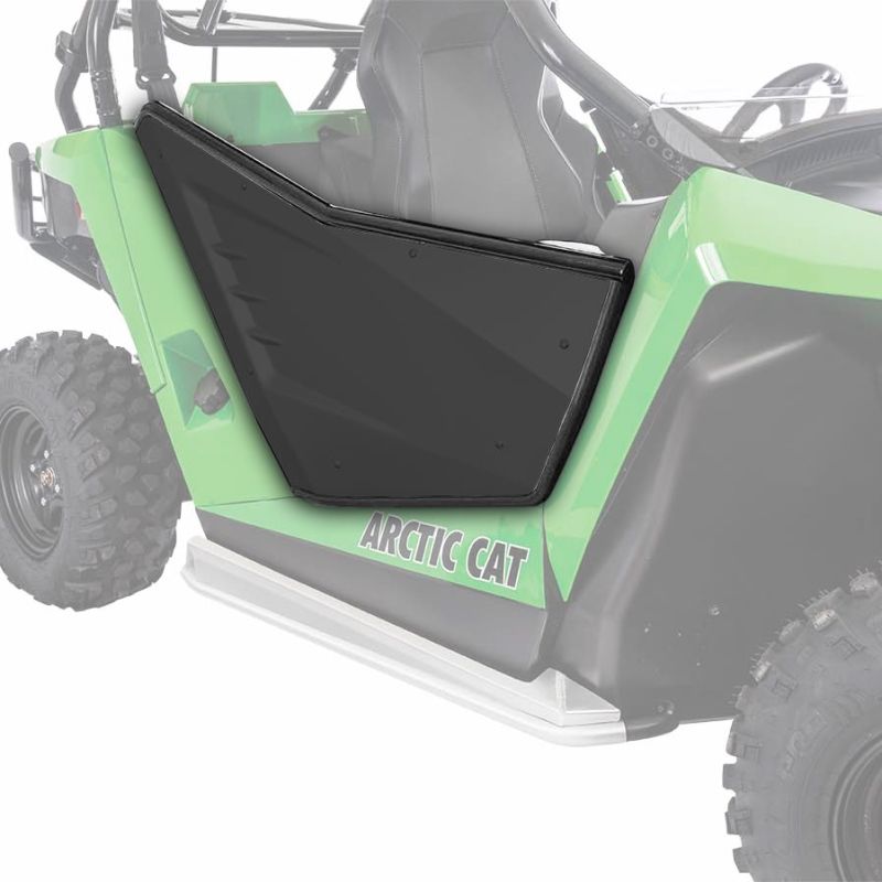 2014-2020 Arctic Cat Wildcat Trail & Sport Matte Black Aluminum Half Doors