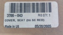 2006 Arctic Cat SABERCAT 500 EFI LX RED Seat Cover