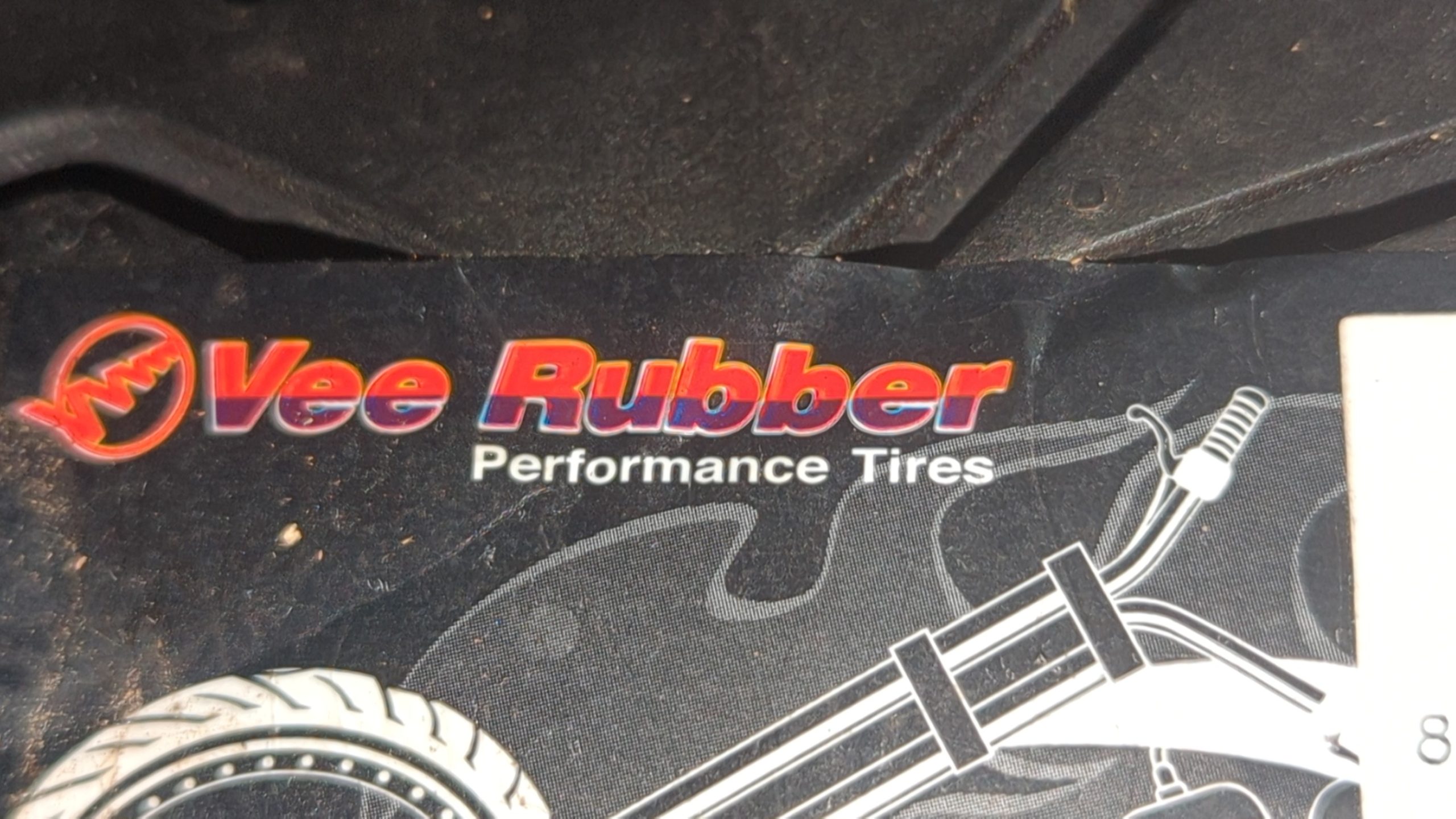 Vee Rubber VRM-302 Monster 120/70R23 Front Motorcycle Street Tire - Image 5
