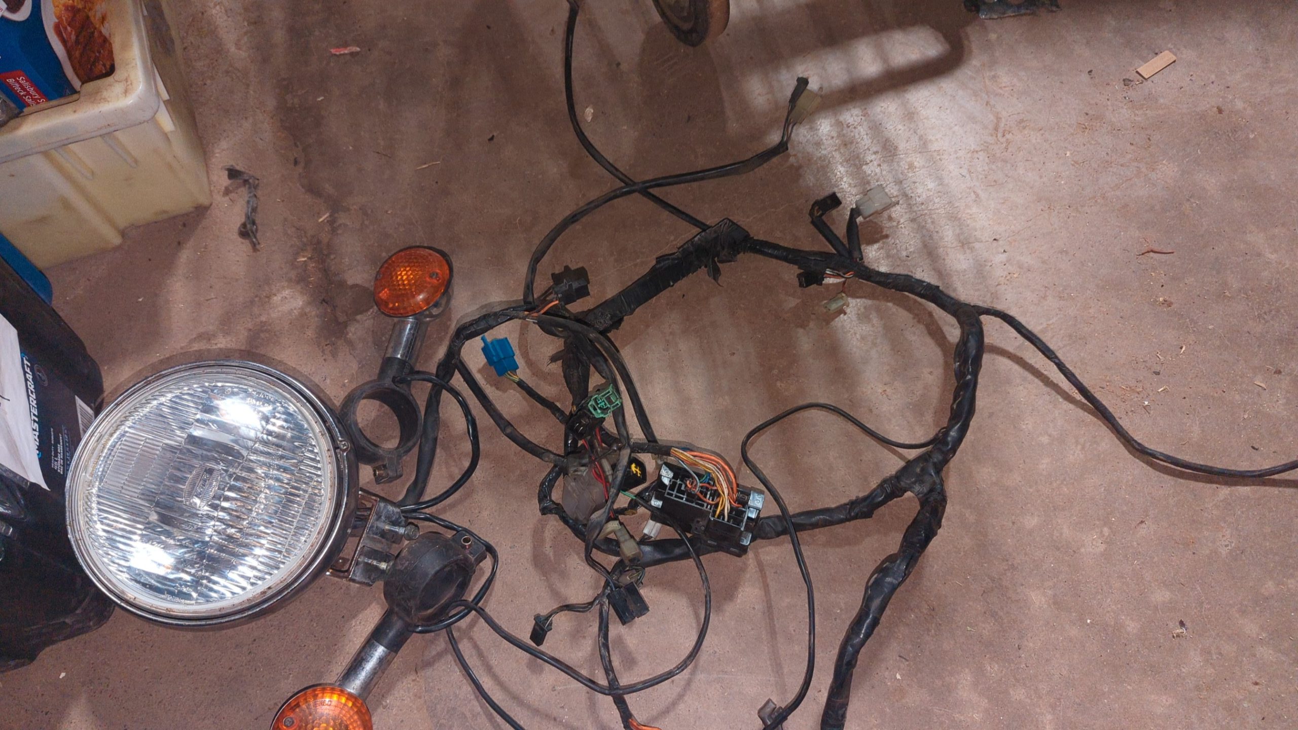 1997 - 2003 Suzuki VZ800 HARNESS, WIRING Turn Signals & Headlamp - Image 2