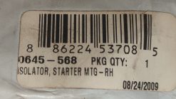 Alternative view of 2008 -2013 Arctic Cat T570,F570,BEARCAT 570 Isolator, Starter Mounting - Right