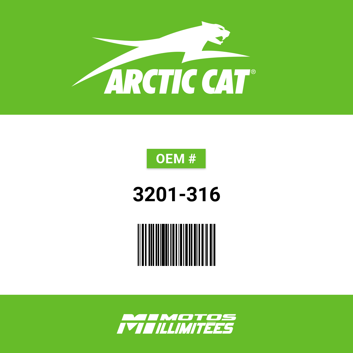 2004-2006 - ARCTIC CAT - BEARING - NEEDLE - (3201-316)