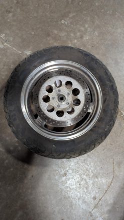 1997 Suzuki Marauder 800 Front Tire & Rim 130/90-16 - Image 2