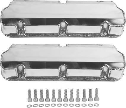 1962 - 1985 Ford Small Block SBF 289,302 5.0L Aluminum Alloy Engine Valve Cover Silver