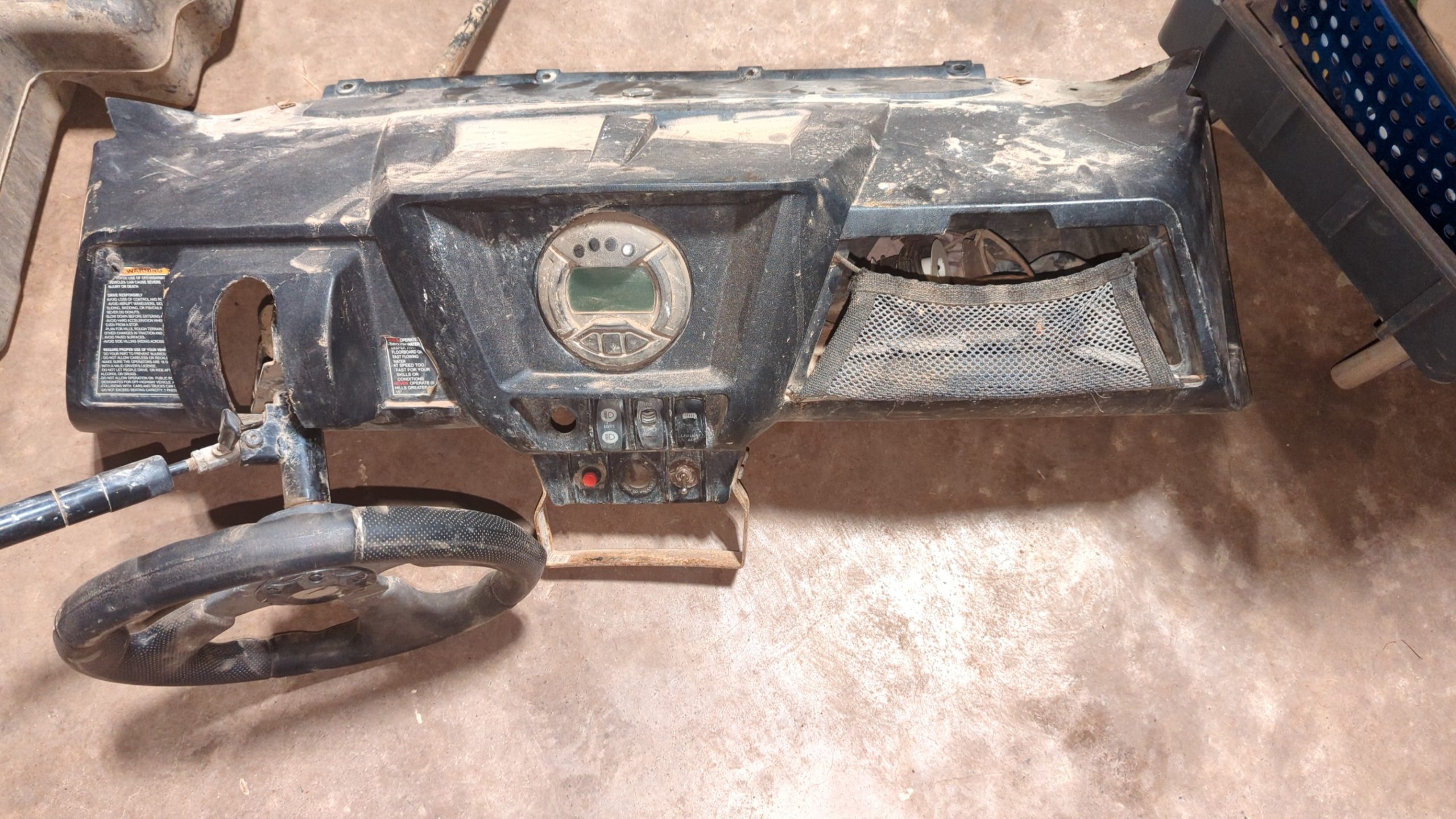 2014 - 2017 Arctic Cat WILDCAT SPORT,WILDCAT TRAIL DASH BOARD With GAUGE