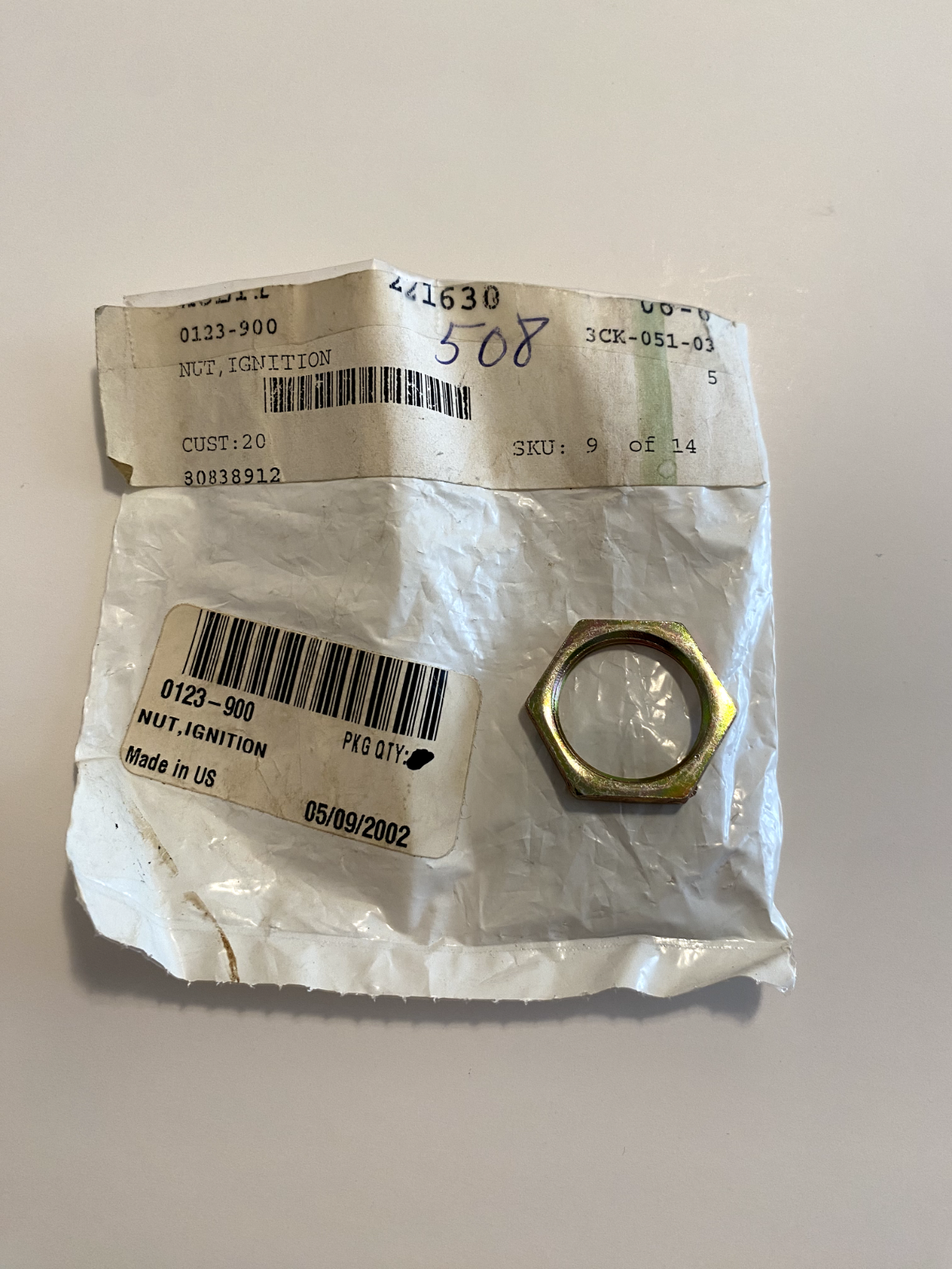 1979-2002 - ARCTIC CAT - IGNITION NUT - (0123-900)