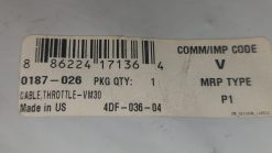 1975 - 1979 Arctic Cat JAG 275, JAG 340,CHEETAH,JAG 2000,3000,LYNX TWIN Cable, Throttle - Image 2