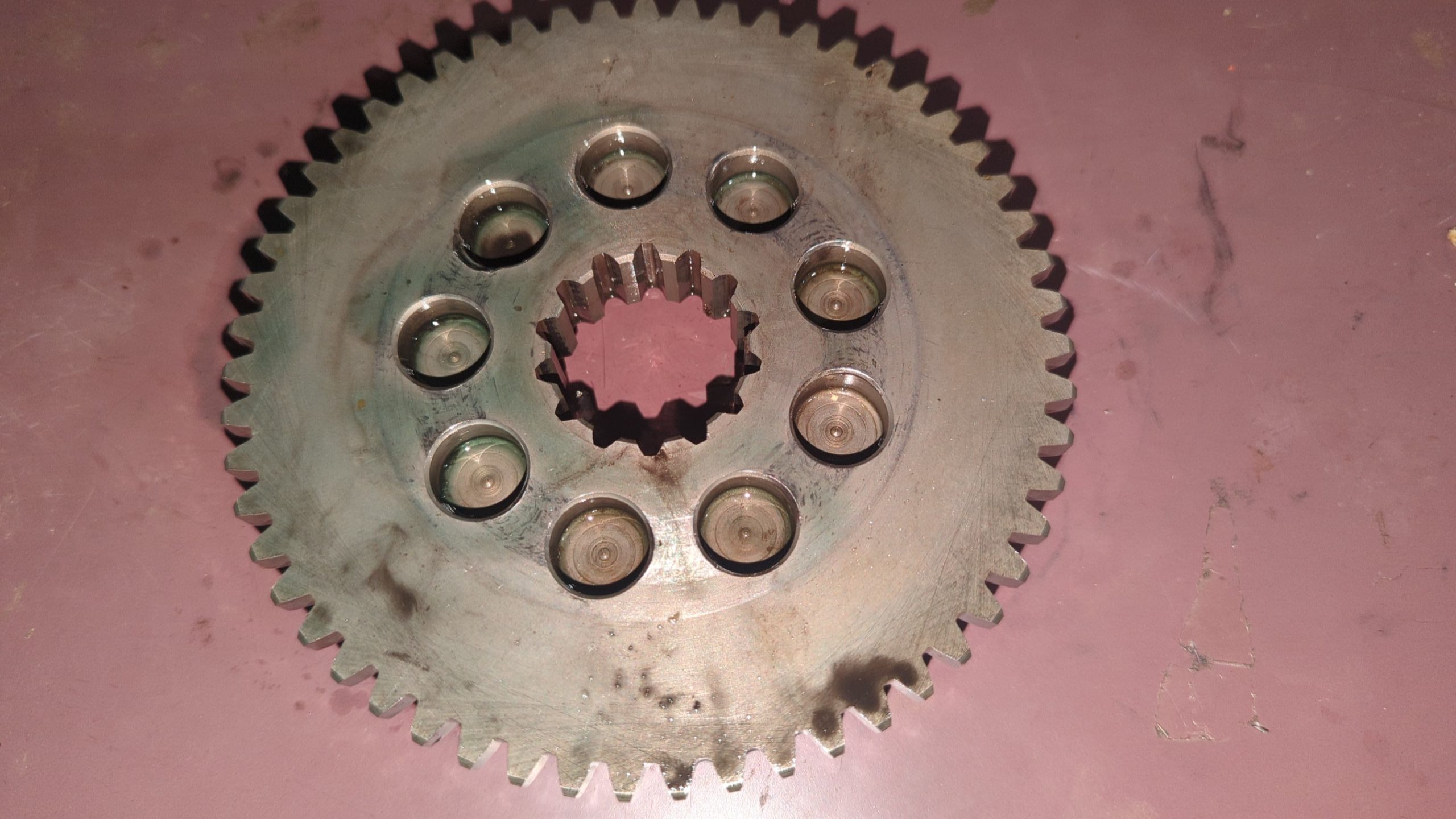 1989 - 2008 Arctic Cat SUPER JAG,Z,ZLZR,ZRT,EXT, T660 TURBO Gear, 55T Reverse Assembly - Image 3