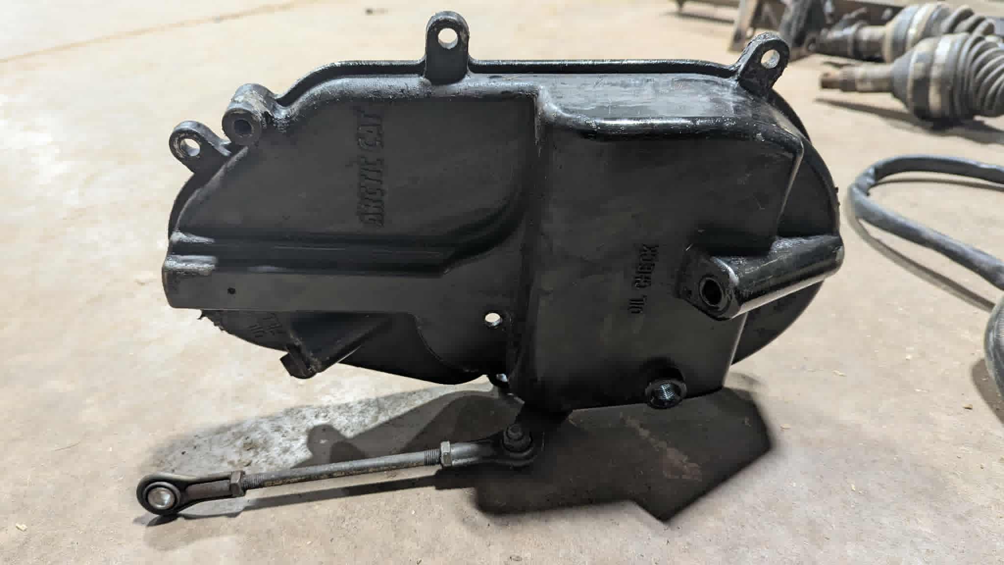 2002-2008 ZL 600 EFI SS COVER, DROPCASE-PTD BLK-REV (DIPSTICK)