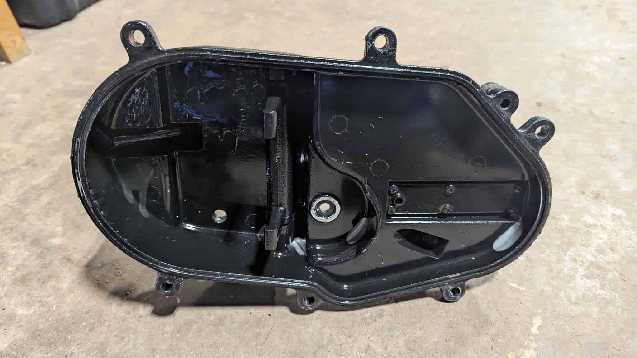 2002-2008 ZL 600 EFI SS COVER, DROPCASE-PTD BLK-REV (DIPSTICK) - Image 2