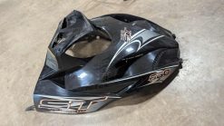 2006 Arctic Cat T660 TURBO ST HOOD W/DECALS-06 TURBO ST-BLK - Image 3