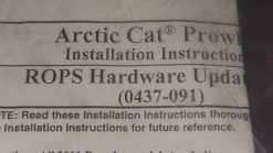 Alternative view of 2011 Arctic Cat Prowler Excluding HDX KIT,CANOPY-RT UPDATE