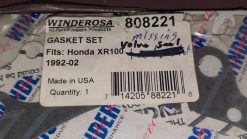 1992 - 2002 Honda XR 100 R Gasket Kit - Image 4
