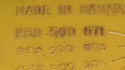 1993 Sea-Doo XP 650   (YELLOW) Left Hand Rear View Mirror Housing - Image 6