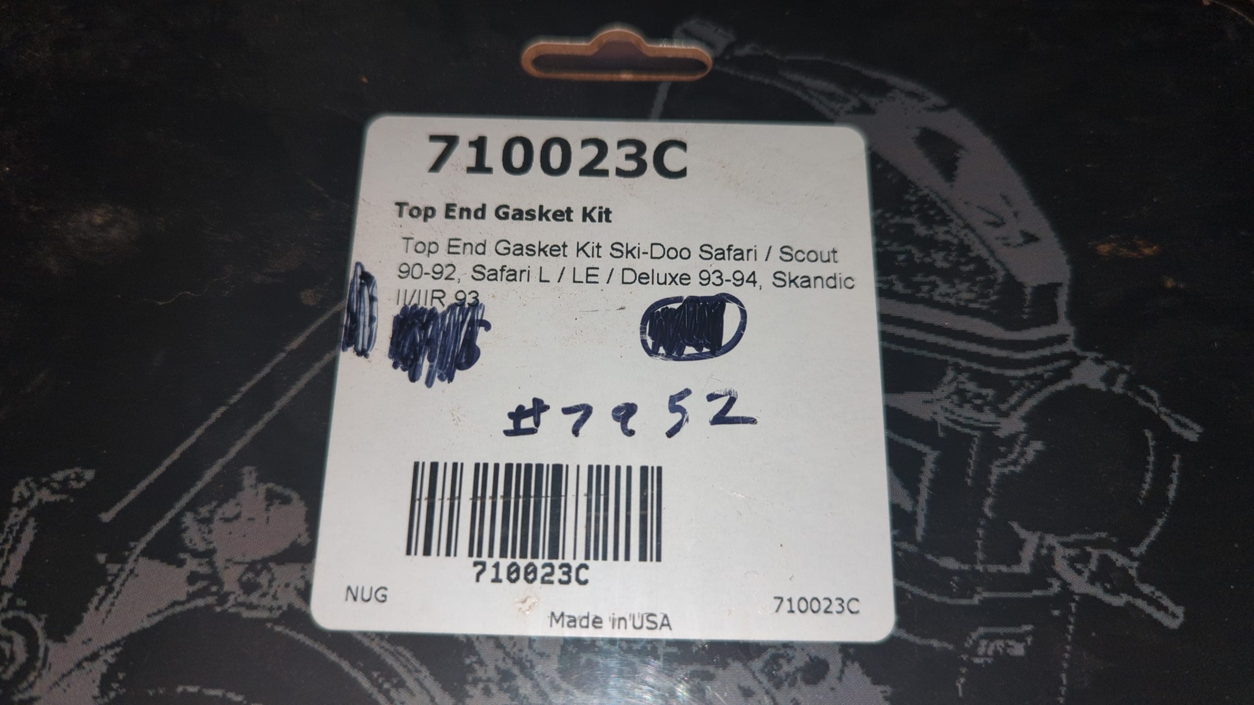 Vertex Winderosa Pro-Formance Top End Gasket Sets Fits Ski-Doo - 09-710023C - Image 2
