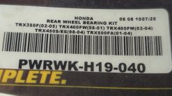 Pivot Works Honda REAR Wheel Bearing Kit - PWRWK-H19-040 - Image 6